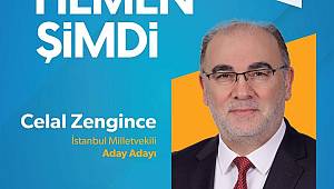 CELAL ZENGİNCE ADAY ADAYLIĞI BAŞVURUSUNU YAPTI