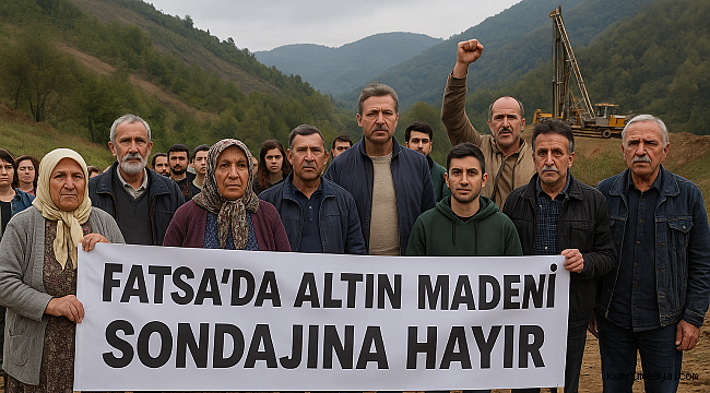 Fatsa’da Tepki Büyüyor: Mahkeme Durdurmuştu, Altın Madeni Sondajı Yeniden Başladı