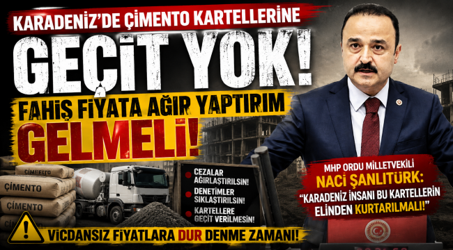 Karadeniz’de Çimento Kartellerine Sert Tepki