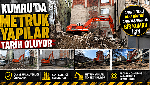 Kumru Belediyesi Riskli Yapıları Kaldırıyor